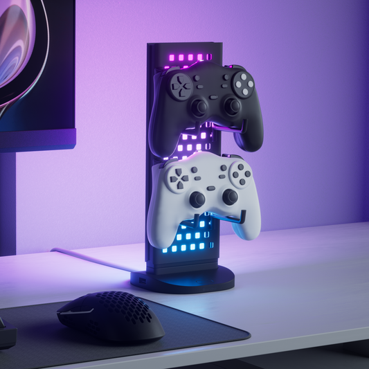 ペグボード付きデスクライト