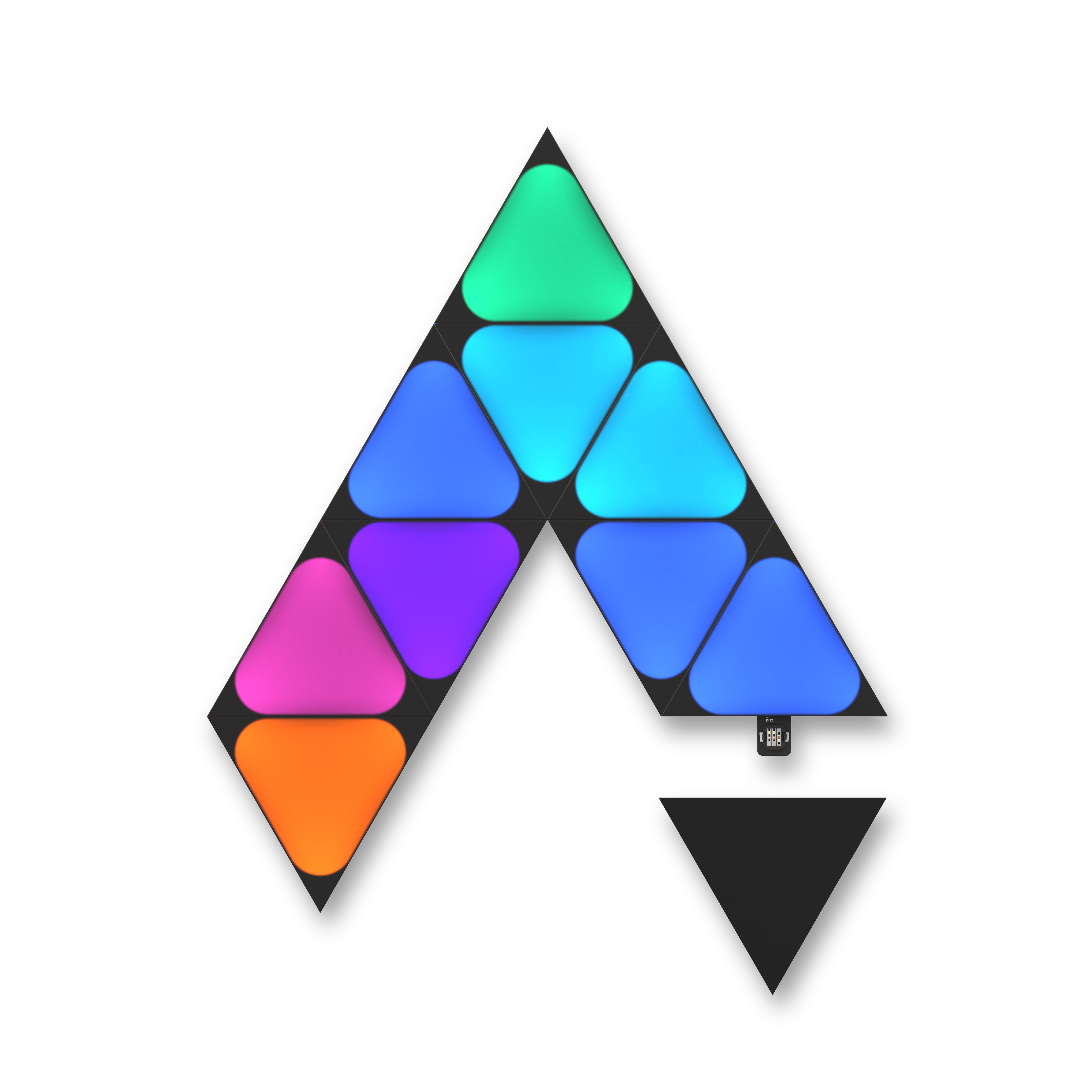 Ultra Black Mini Triangles Expansion Pack (10 Panels) | ウルトラ