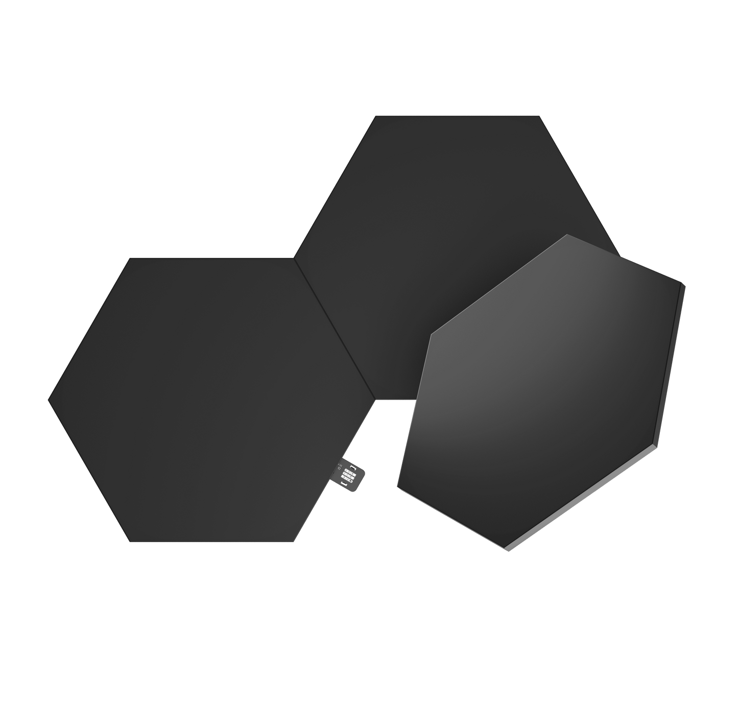 Ultra Black Shapes Hexagons Expansion Pack (3 panels)
