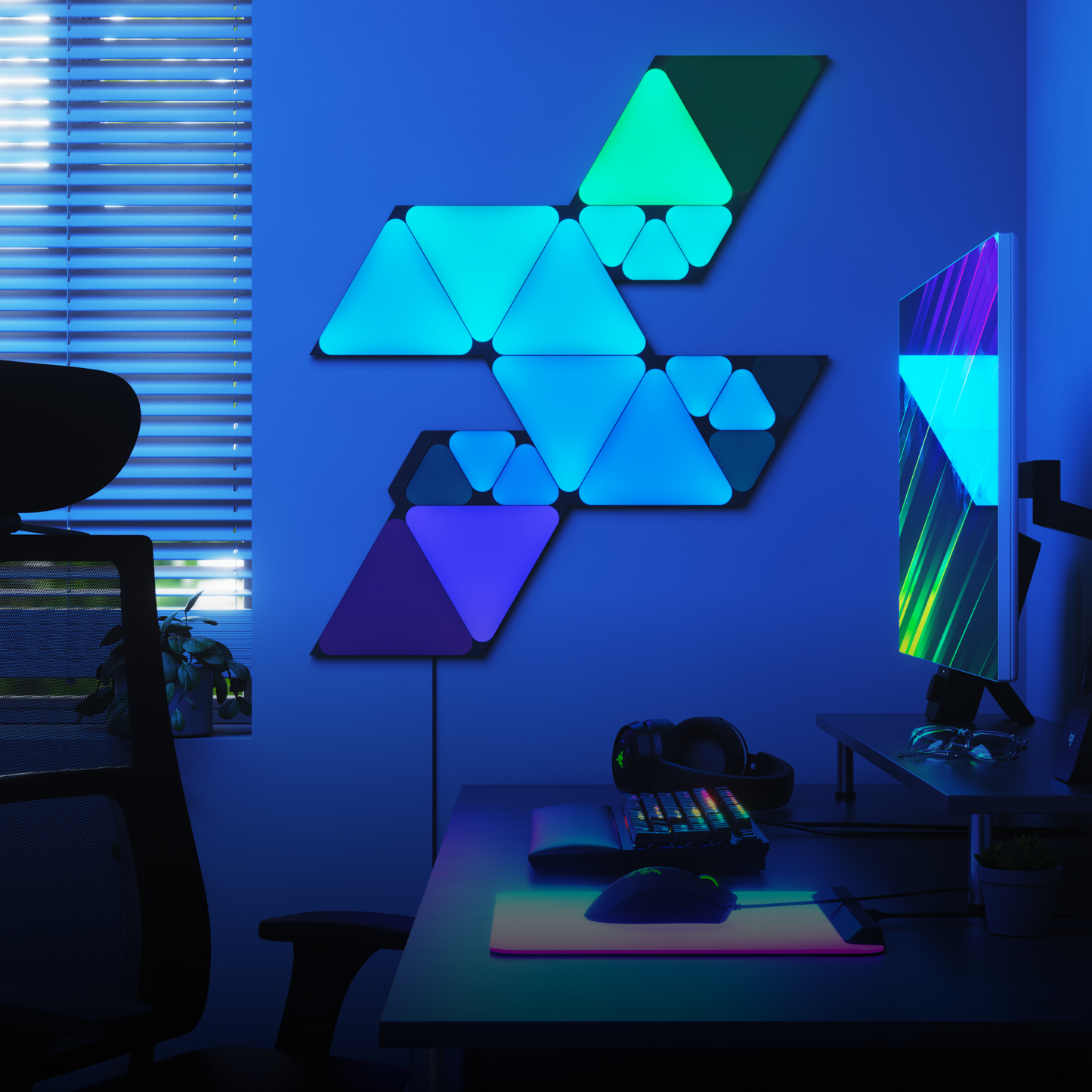 Ultra Black Mini Triangles Expansion Pack (10 Panels) | ウルトラブラックミニトライアングル拡張パック