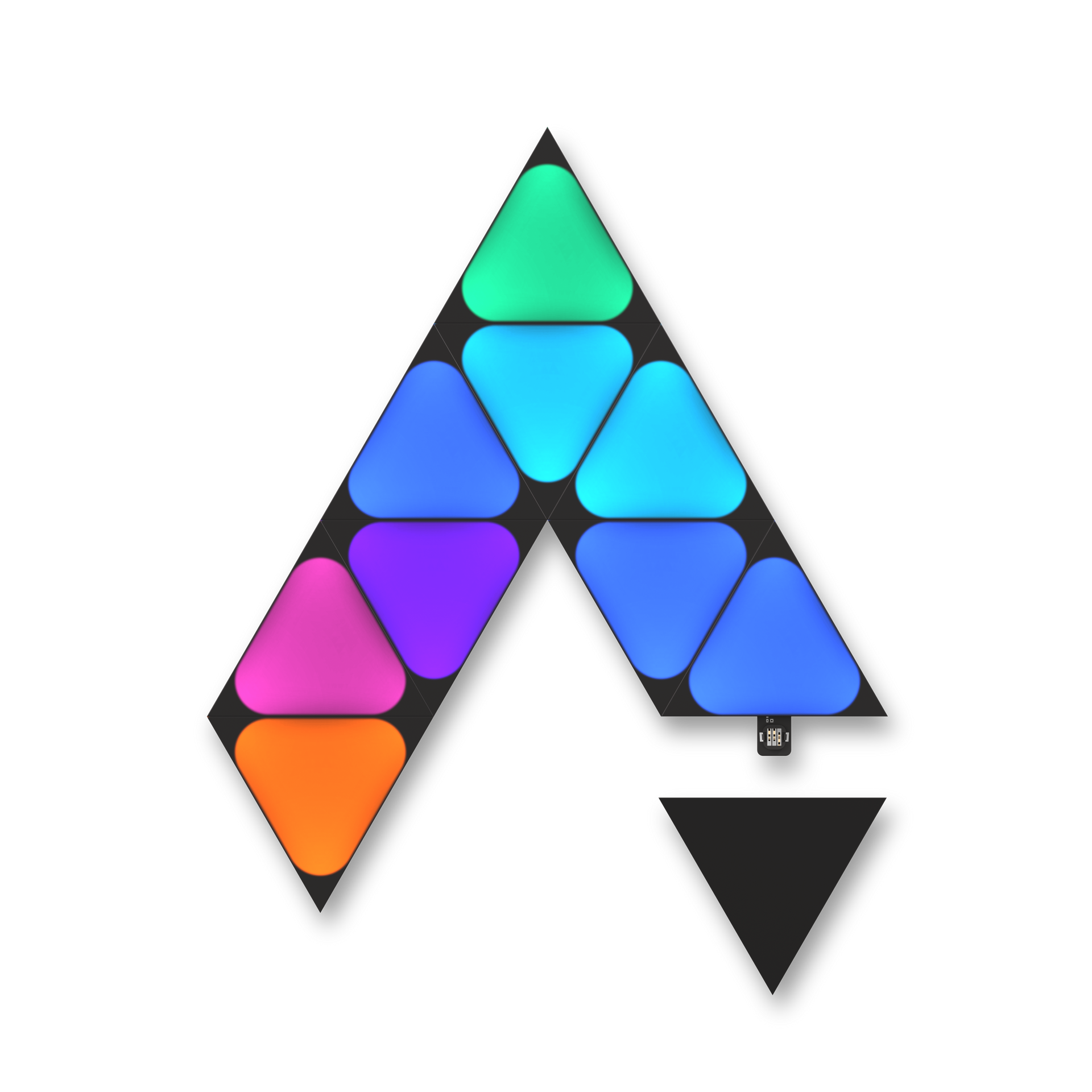 Shapes_10PK_BlackMiniTriangles