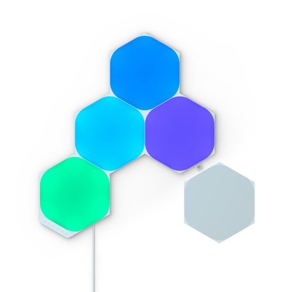 Nanoleaf Shapes | Hexagon Starter Kit » Touch Smart Lighting