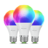 Nanoleaf Essentials Matter A19 | E27 Smart Bulb (3 Pack)